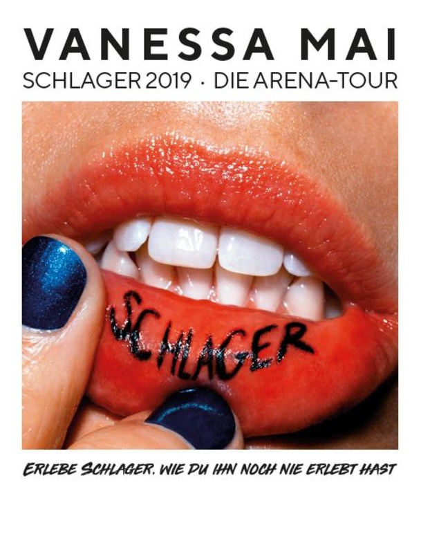War für Oktober und November 2019 geplant: die "Schlager"-Tour von Vanessa Mai