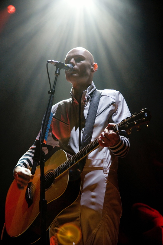 Hat mit den Aufnahmen für gleich zwei neue Alben begonnen: Billy Crgan von den Smashing Pumpkins