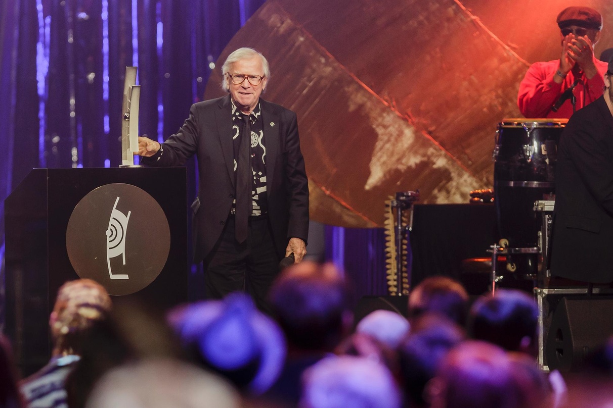 Erhielt beim Echo Jazz 2017 die Auszeichnung für sein Lebenswerk: Klaus Doldinger