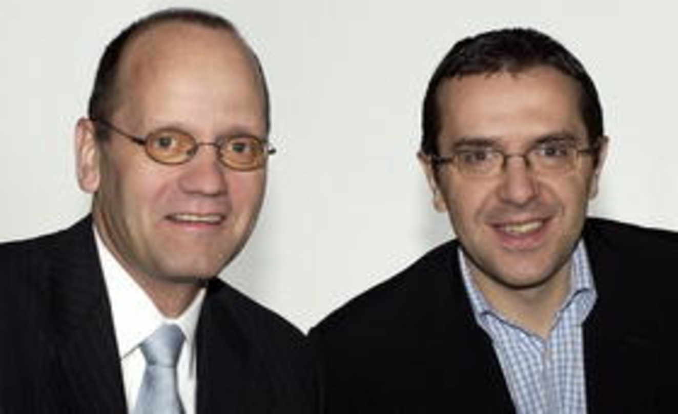 Partner: Straub und Linardatos (r.)