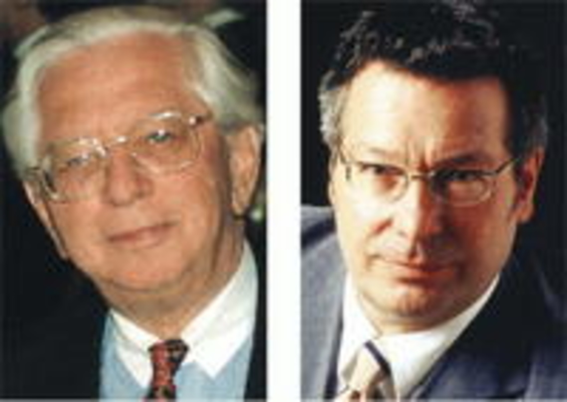 Internationaler Streit auf nationaler Ebene: Kreile (l.) und Gebhardt
