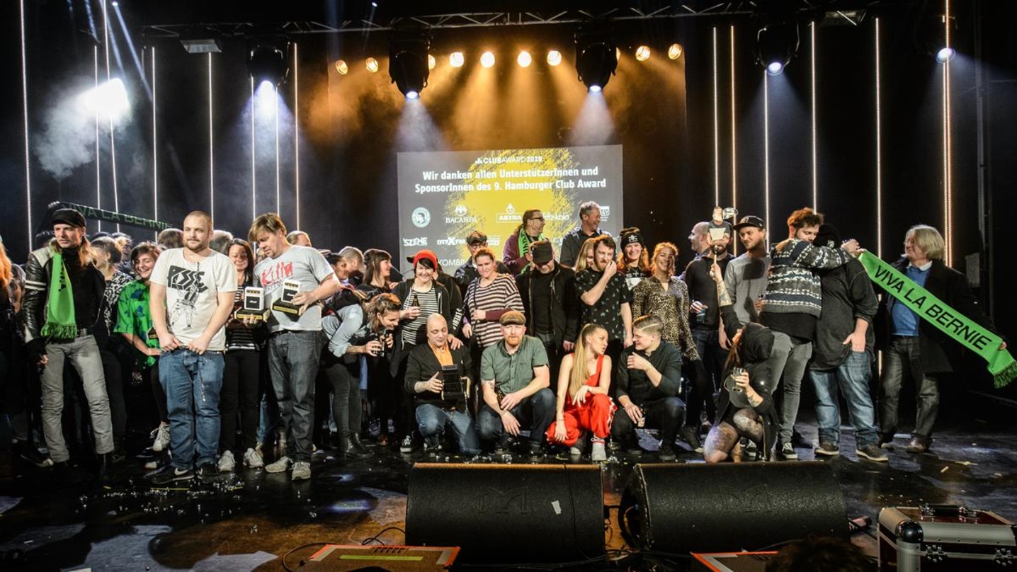 Alle Preisträger: die Sieger beim neunten Hamburger Club Award