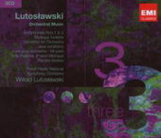 Witold Lutoslawski – Orchesterwerke (EMI Triples)
