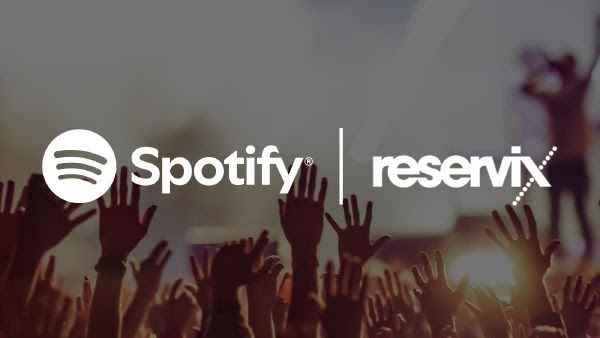 Machen gemeinsame Sache: Spotify und Reservix.
