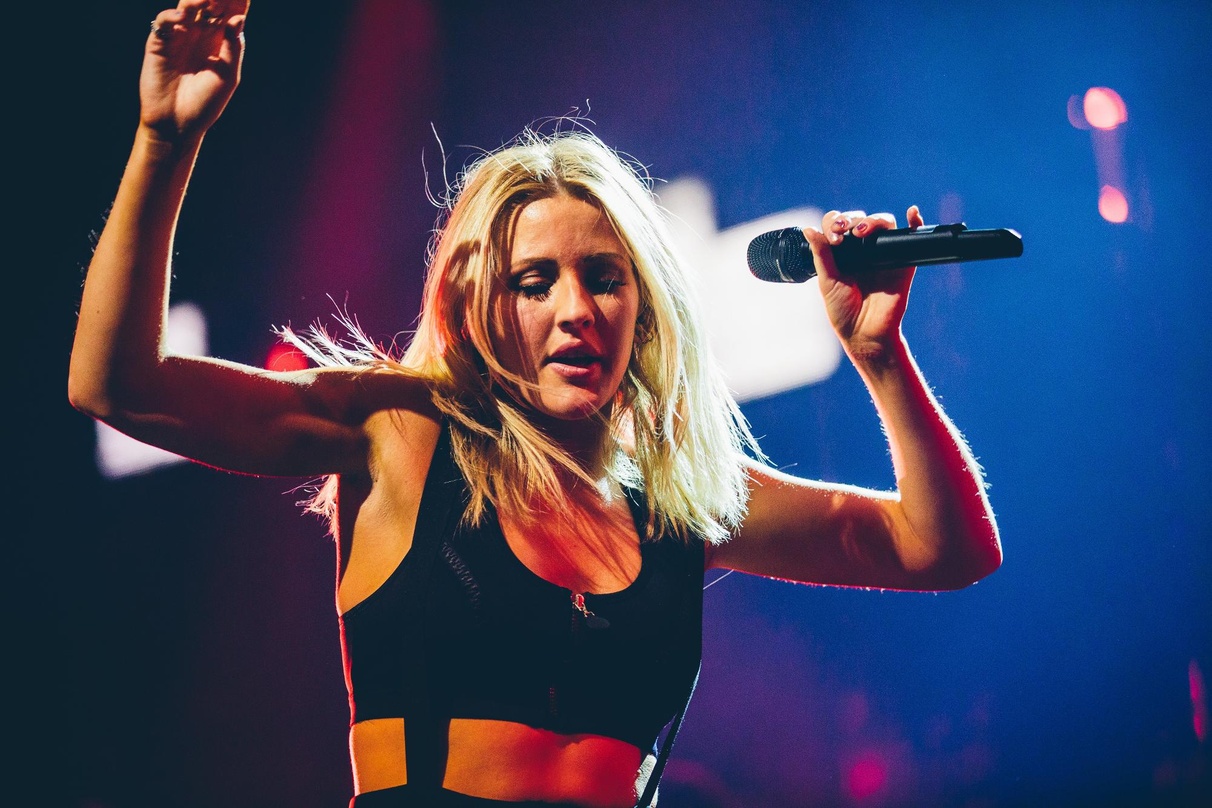Stand am Abend des 19. September beim Apple Music Festival in London auf der Bühne des Roundhouse: Ellie Goulding