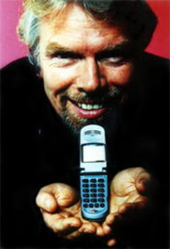 Kennt sich mit Musik und Mobiltelefonen aus: Branson