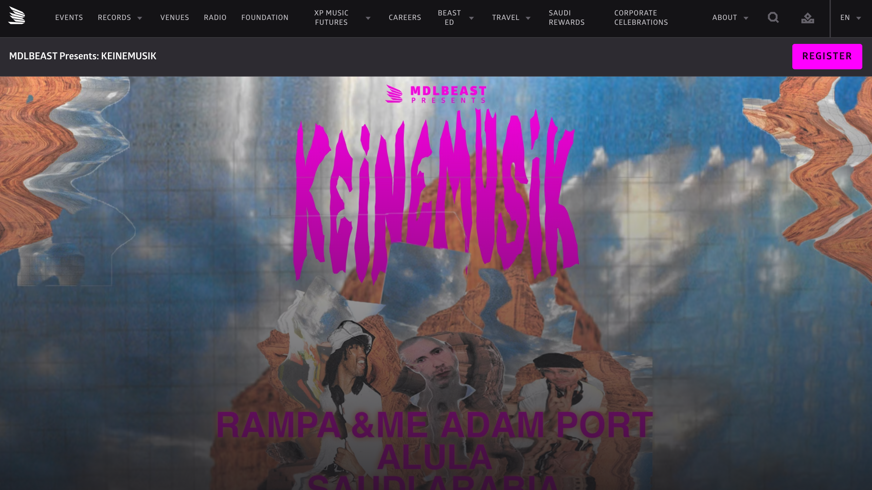 3009a164 4de9 402d 8ace c2fc6ea376dc Kündigt ein Event mit Keinemusik an: die Unterhaltungsfirma Mdlbeast.