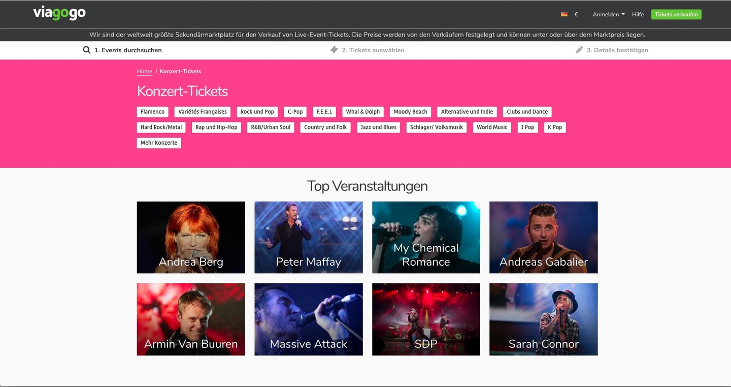 Meldet sich mit einem Statement zu Wort: Viagogo