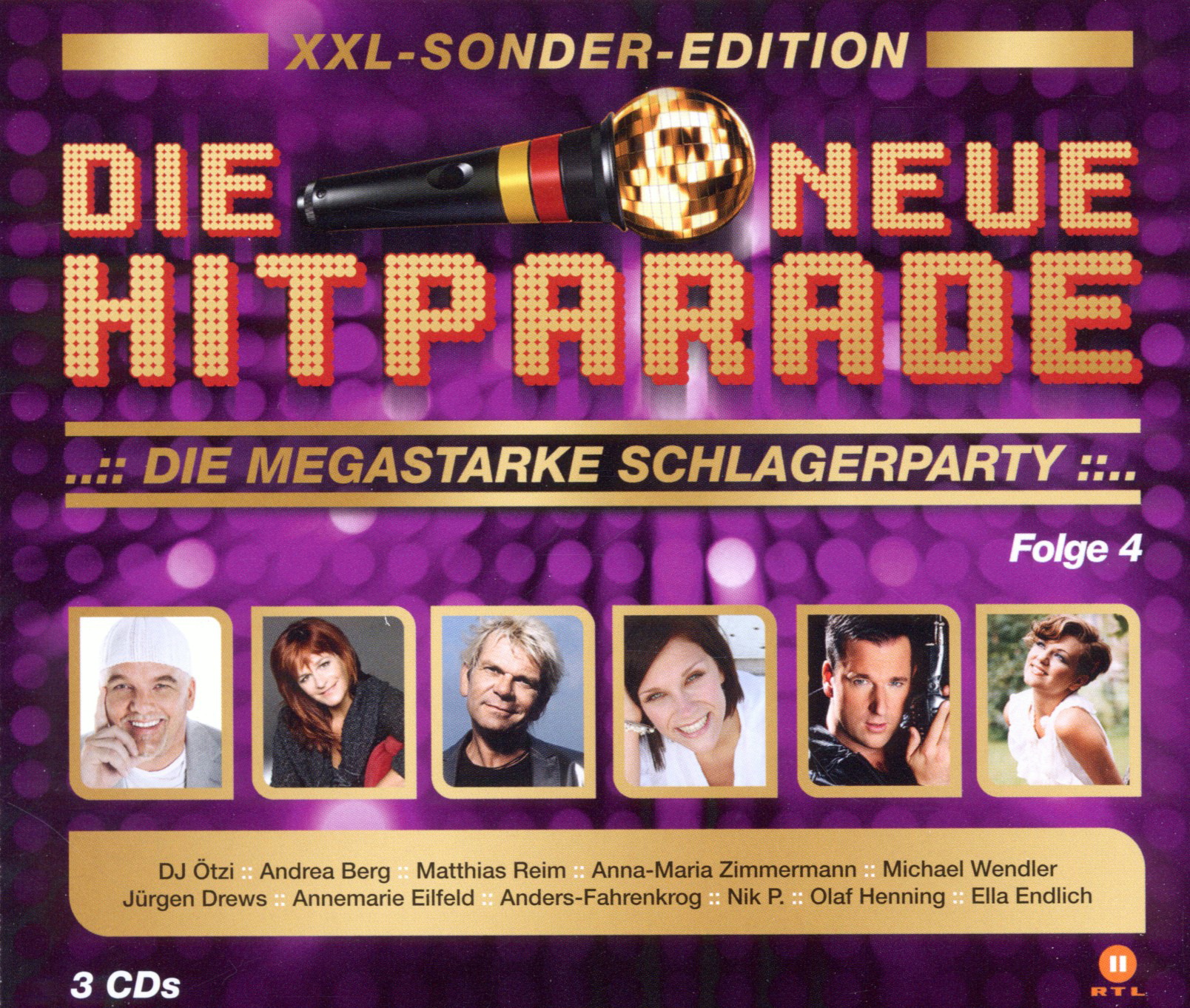 Diverse – Die neue Hitparade - Die Megastarke Schlagerparty - Folge 4