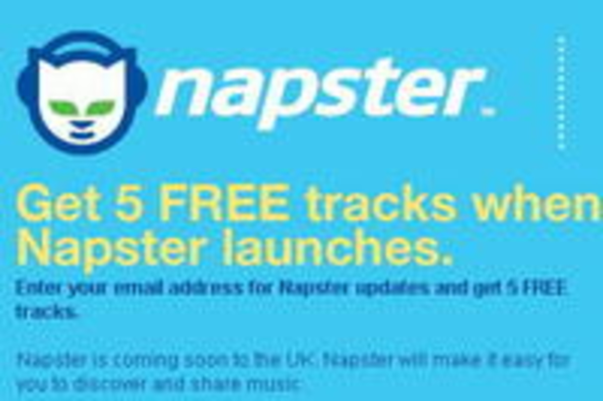 Wirbt noch um Interessenten: Napster UK