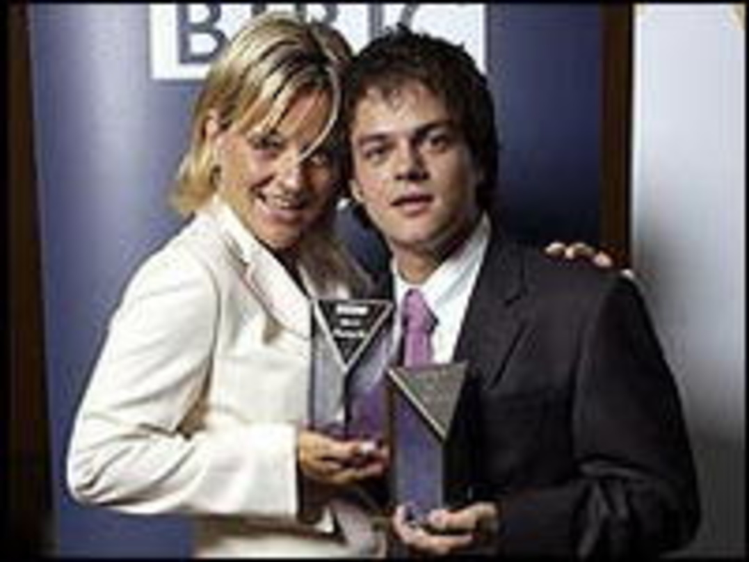 Best Vocalist Claire Martin mit Rising Star Jamie Cullum