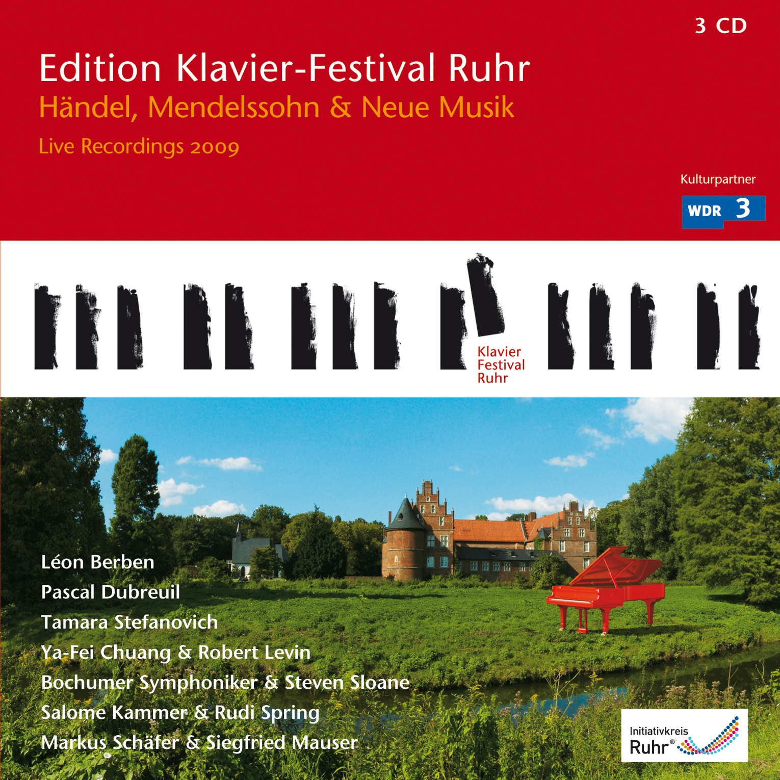 Léon Berben/Pascal Dubreuil – Edition Klavier-Festival Ruhr - Händel, Mendelssohn & Neue Musik