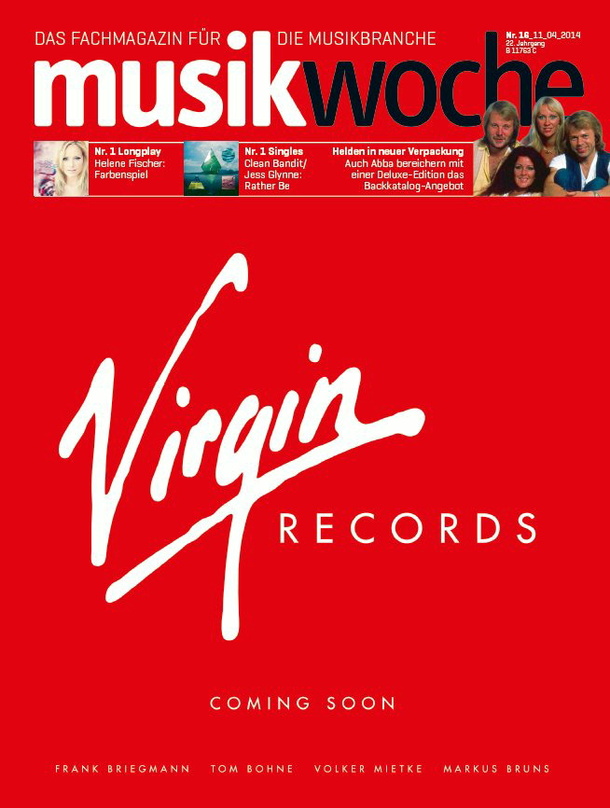 "Coming Soon": So heißt es vielsagend unter einem knallroten Virgin-Logo auf der Titelseite der aktuellen Ausgabe von MusikWoche
