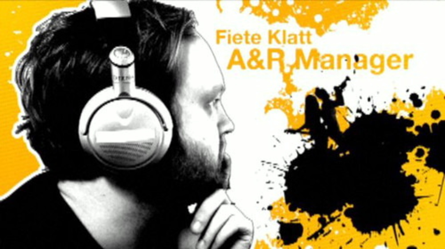 Gibt Einblicke in seinen Berufsalltag: Fiete Klatt, A&R-Manager bei Universal Music