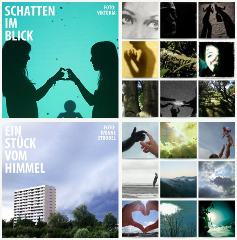 Sollen den kreativen Prozess begleiten: Bilderwelten aus der Community von Herbert Grönemeyer