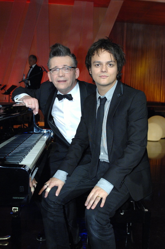 Musizierten gemeinsam: Götz Alsmann (l.) und Jamie Cullum