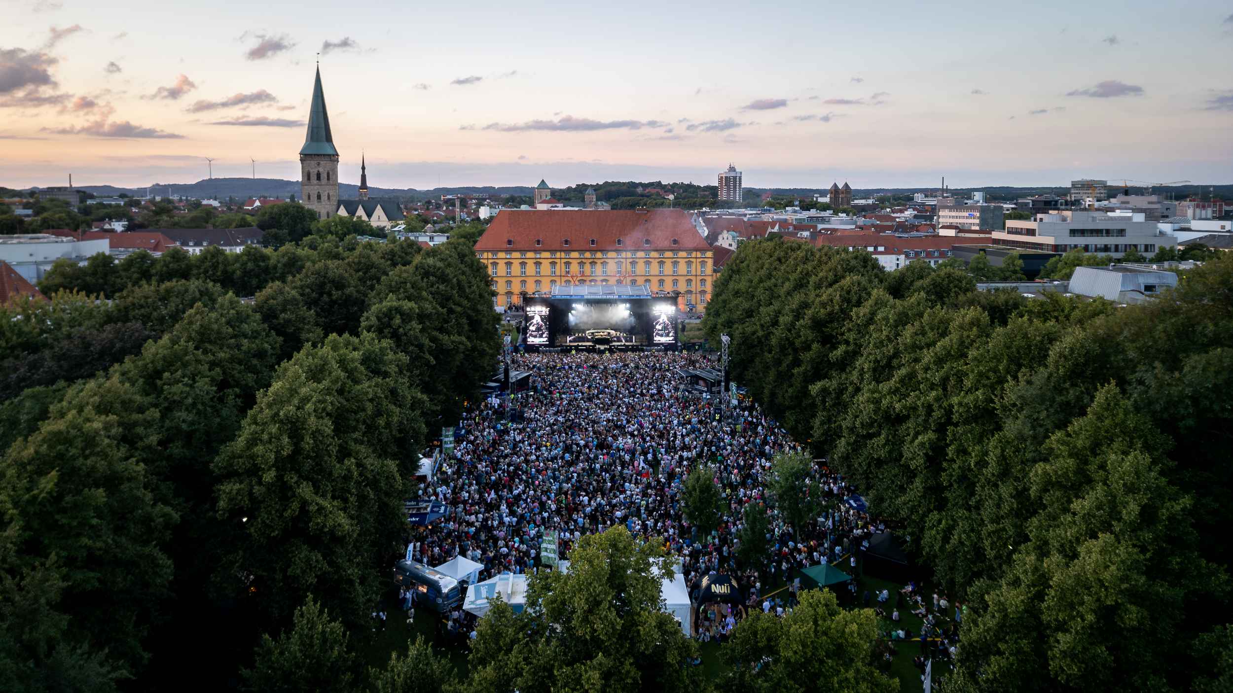 Eines der Projekte von Goldrush: Das Schlossgarten Open Air in Osnabrück.