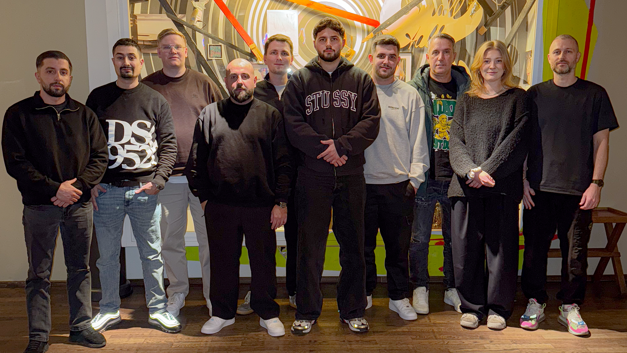 Machen nun gemeinsame Sache (von links): Sepehr Khalilipour Ebrahimi, Careem Alavi (beide Hypnotize), Lucas Teuchner (Electric Feel), Can Ayaz (Ghostbassters), Niels Eberhardt (Electric Fe...