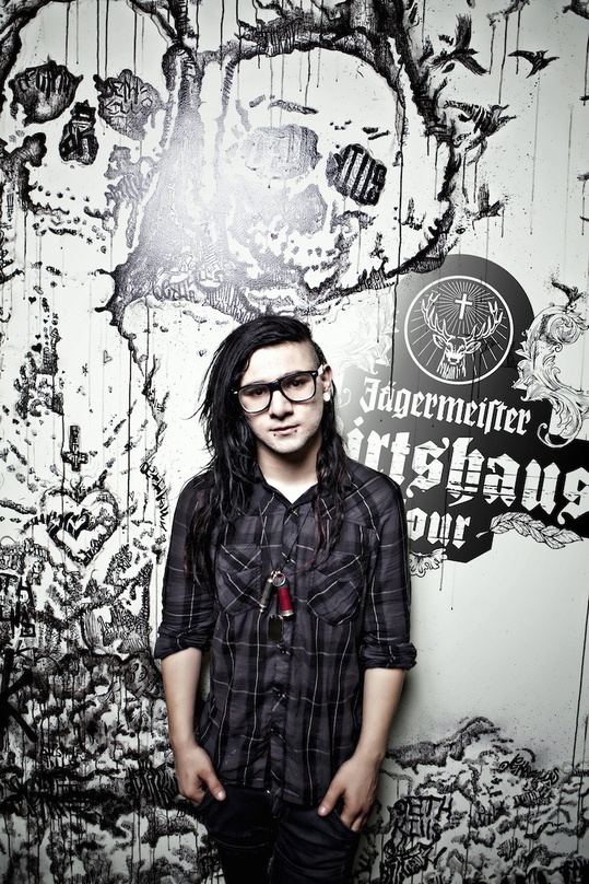 Legt bei der Jägermeister Wirtshaus Tour auf: Skrillex
