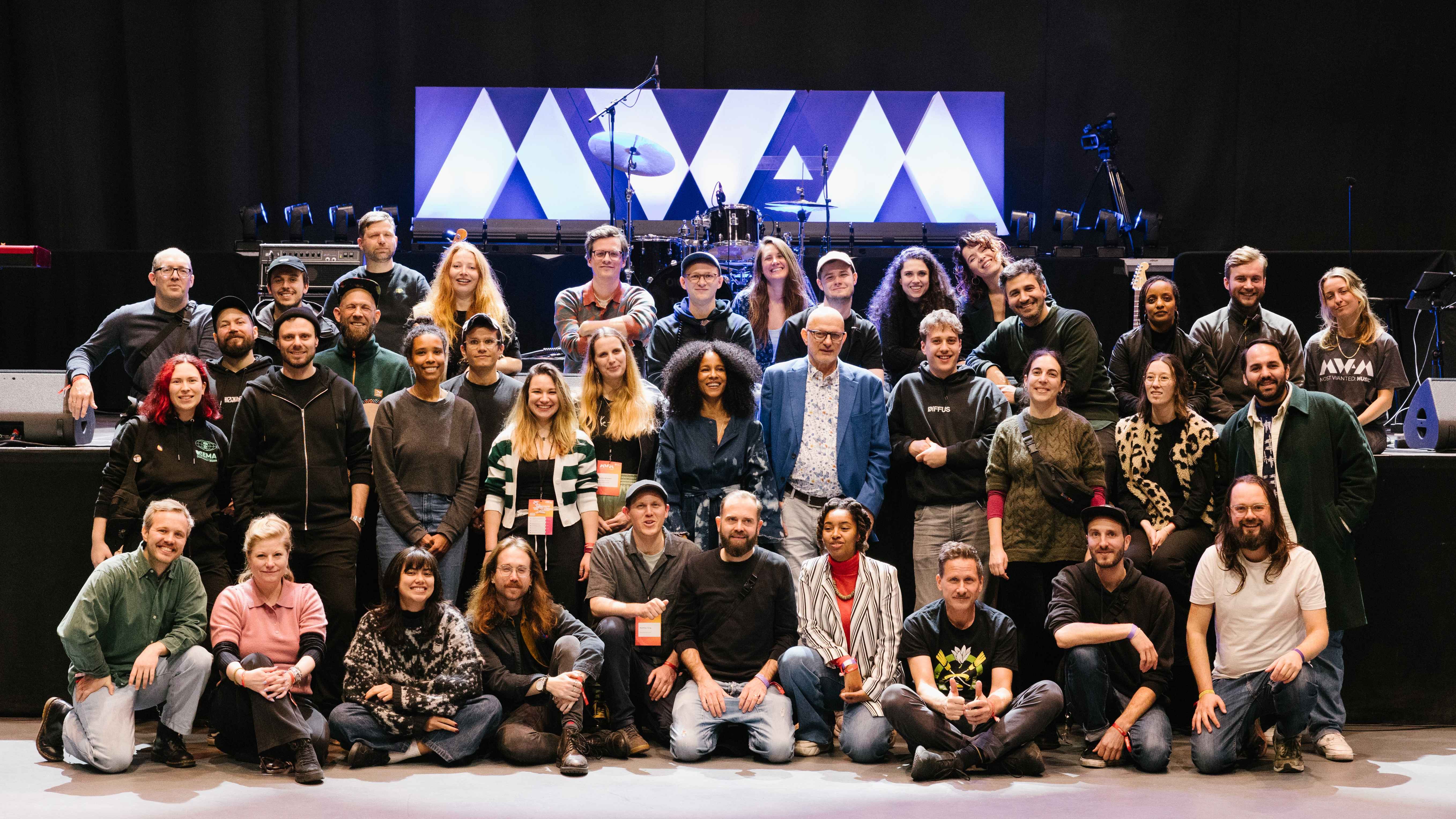 Nach drei Tagen vollem Programm: das Team der Most Wanted: Music.