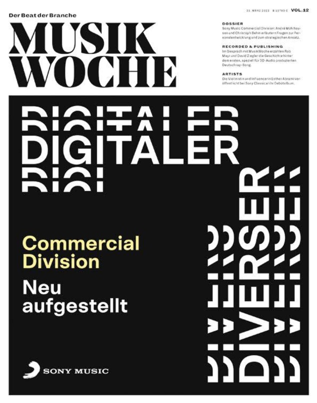 Die E-Paper-Ausgabe von MusikWoche Vol. 12 2022