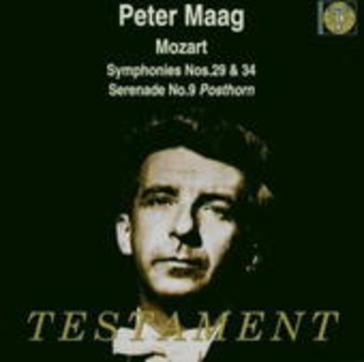 Peter Maag – Symphonies Nos. 29 & 34/Serenade No. 9