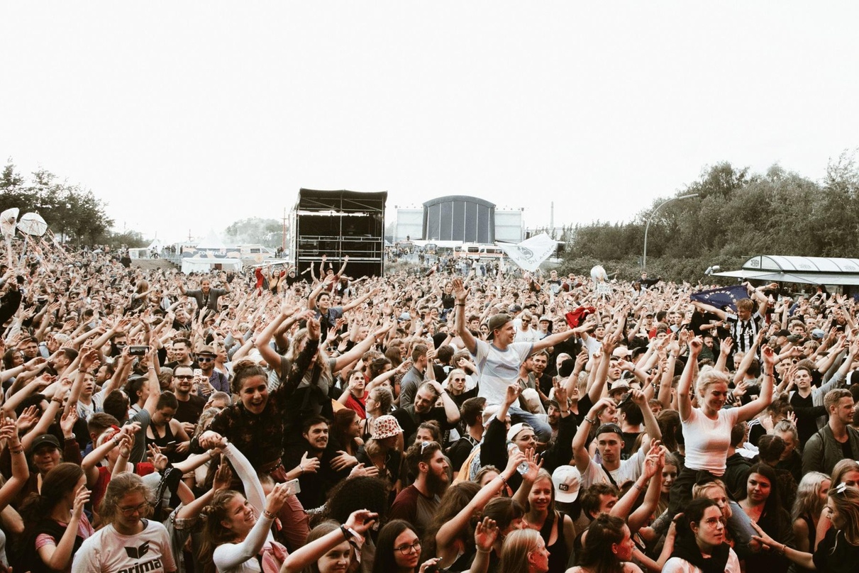 So soll es 2022 in Hamburg Wilhelmsburg wieder aussehen: das MS Dockville Festival