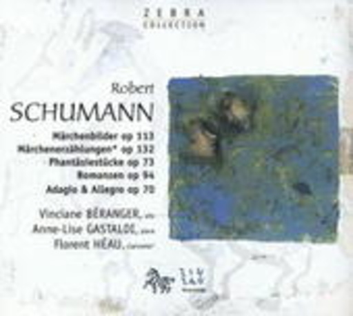 Vinciane Béranger/Anne-Lise Gastaldi/Florent Héau – Werke für Viola, Klavier und Klarinette (Zebra Collection)