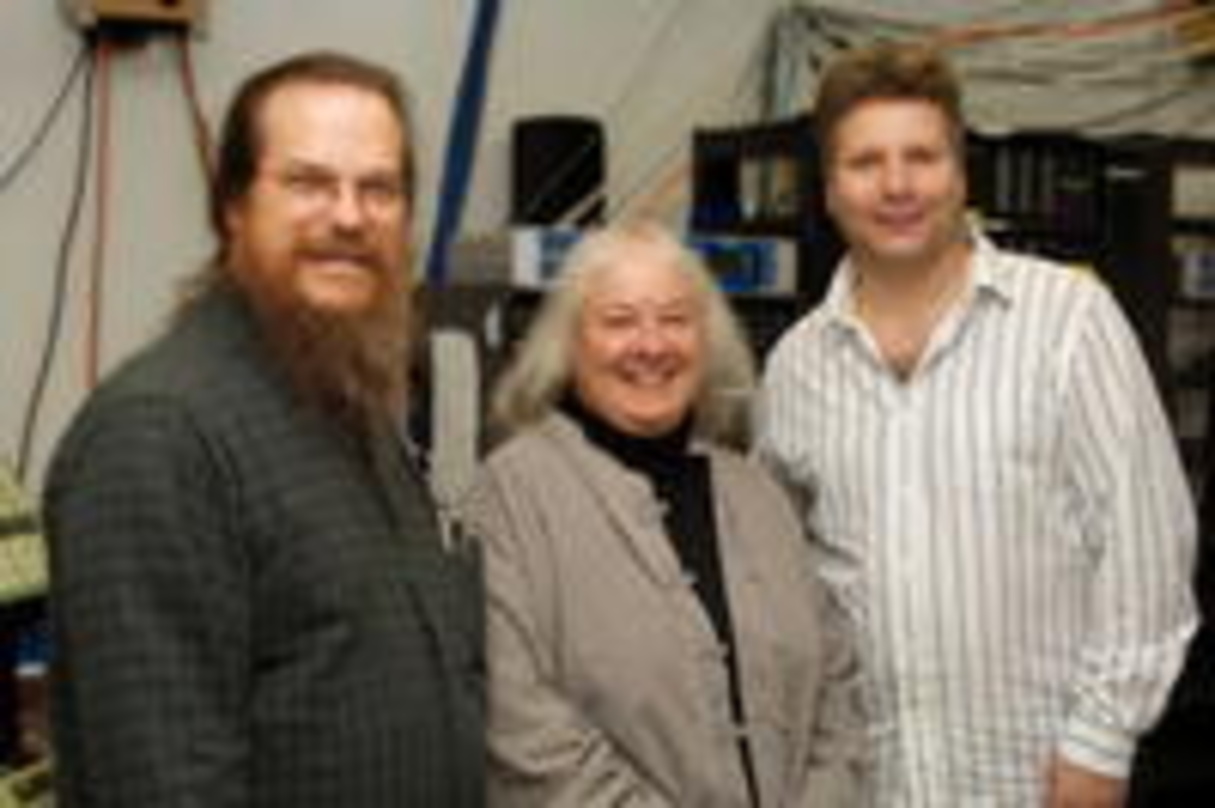 John und Helen Meyer, John McMahon von LCS Audio