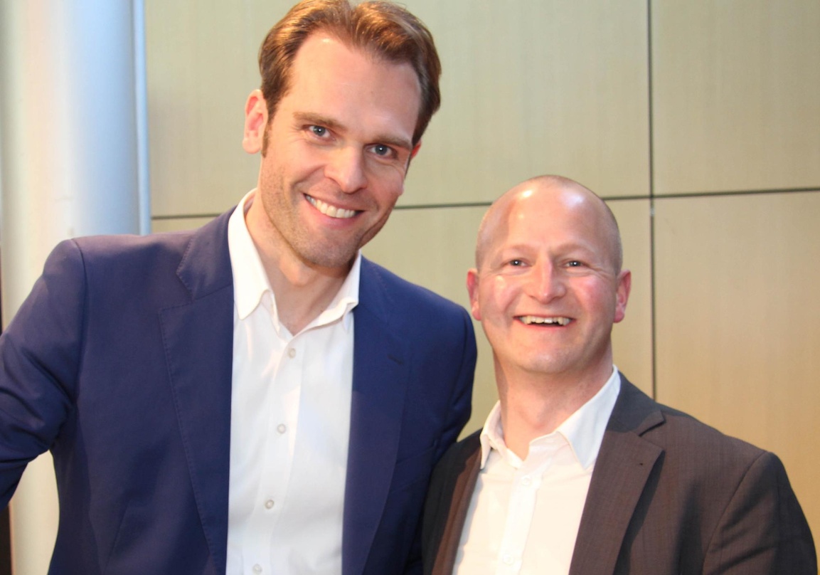 Sehen noch Potenzial im Streaming: BVMI-Chef Florian Drücke (links) und GfK-Analyst Christoph Zeh