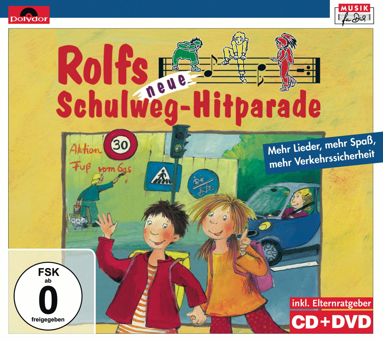 Rolf Zuckowski und seine Freunde – Rolfs neue Schulweg-Hitparade