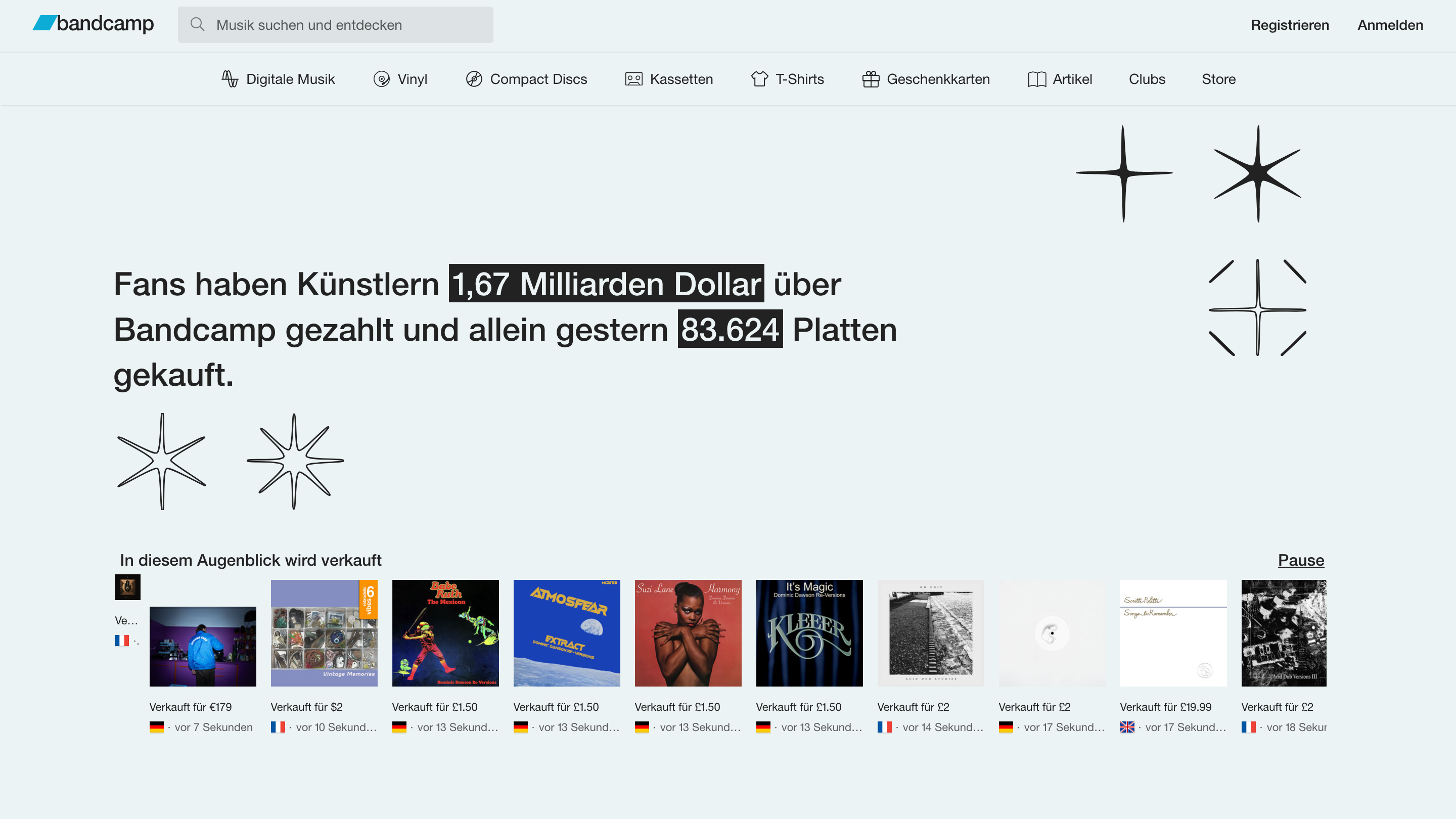 Will sich für Indies stark machen: Bandcamp.