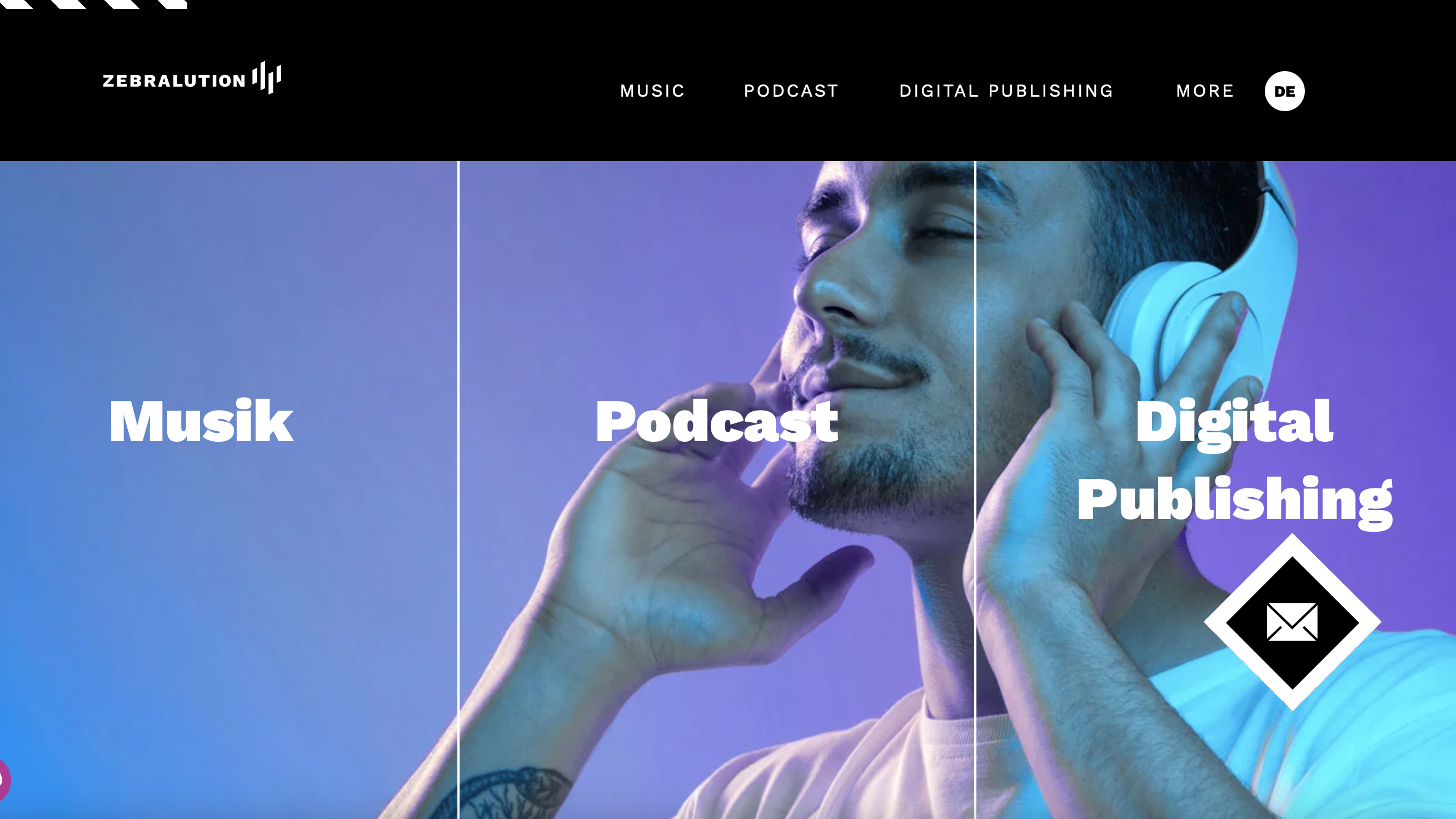 33f0fb4b 7c37 4912 9e2a c60a86cca8fa Mehrere Standbeine: der Digitaldienstleister Zebralution ist derzeit im Musikgeschäft ebenso aktiv wie in den Bereichen Spoken Word und Digital Publishing.