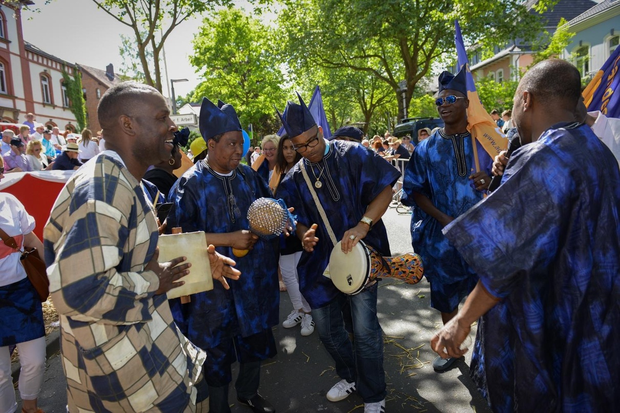 Kulturelle Vielfalt beim Tag der Musik: Afrikanische Musiker beim Tag der Musik in Hessen