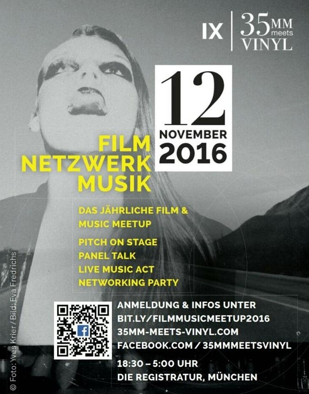 Will die Münchner Film-, Musik- und Medienszene zusammenbringen: 35mm-meets-Vinyl