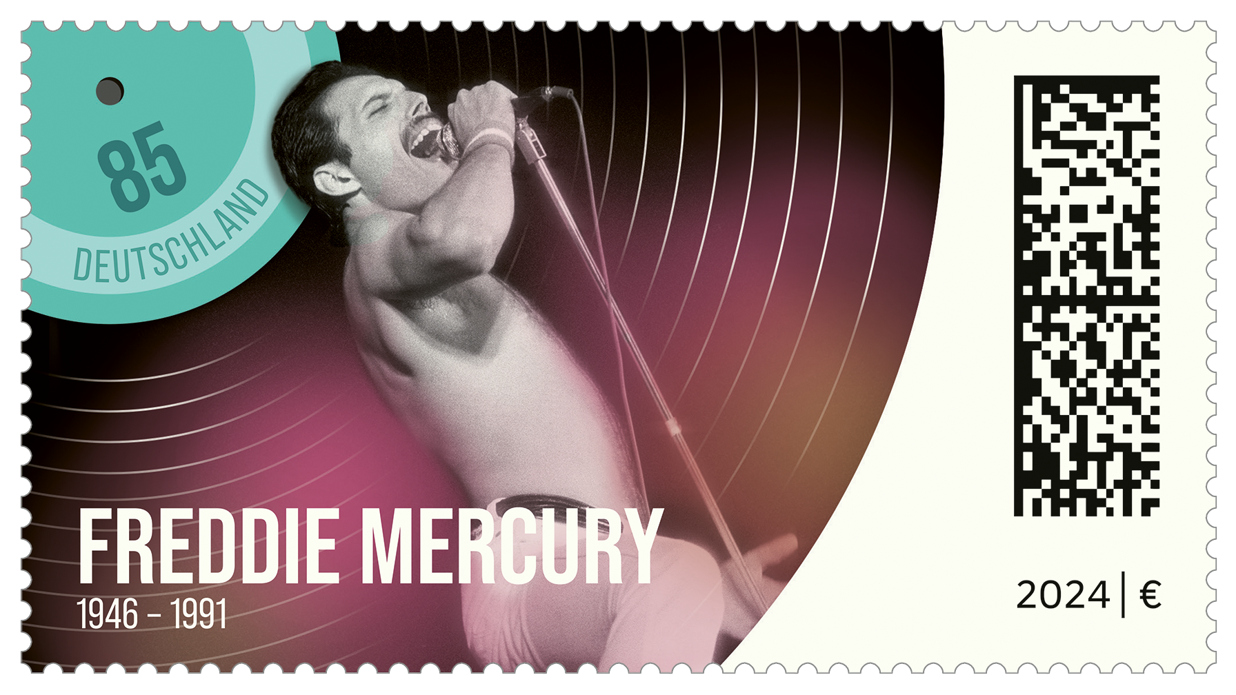 Wird von der Deutschen Post geehrt: Freddie Mercury.