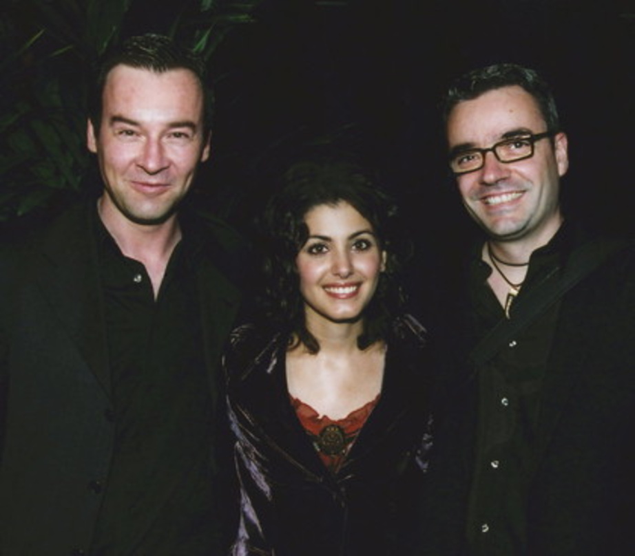 Schwimmen ganz oben auf der Erfolgswelle (v.l.): George Garcia, Katie Melua und Sven Meyer