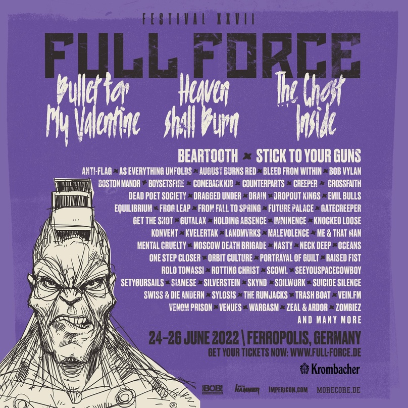 Bestätigt weitere Acts: das Full Force Festival