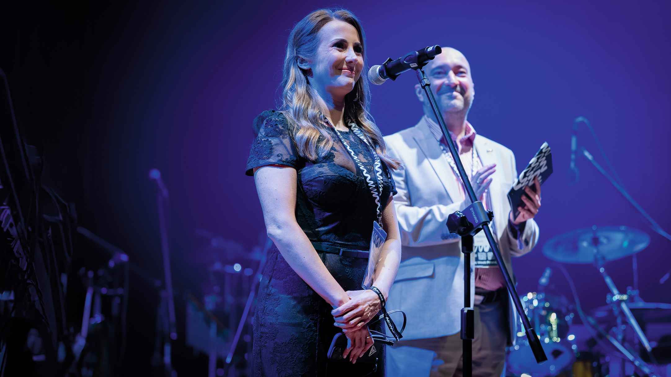 Eröffneten die Music Week Poland im Auditorium des Polish History Museum: Tamara ­Kamińska, Geschäftsführerin Music Week Poland, und Miłosz Bembinow, President ZAiKS.