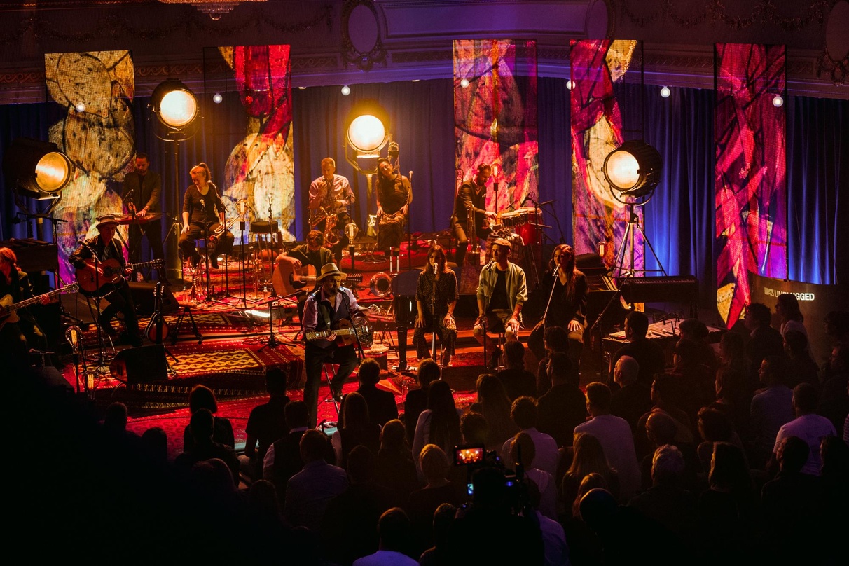Spielten das erste schweizer "MTV Unplugged" ein: Patent Ochsner im Casino Bern