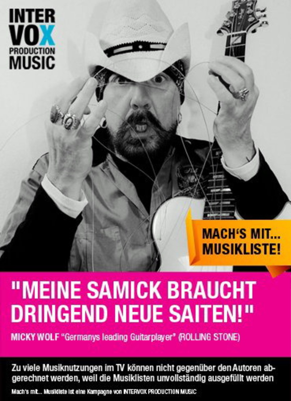 Macht mit bei der "Mach's mit"-Kampagne von Intervox: Micky Wolf