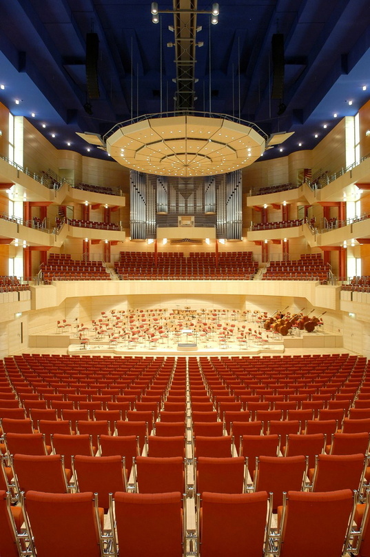 Dient dem Echo Klassik 2010 als Bühne: Der Alfried Krupp Saal der Philharmonie Essen
