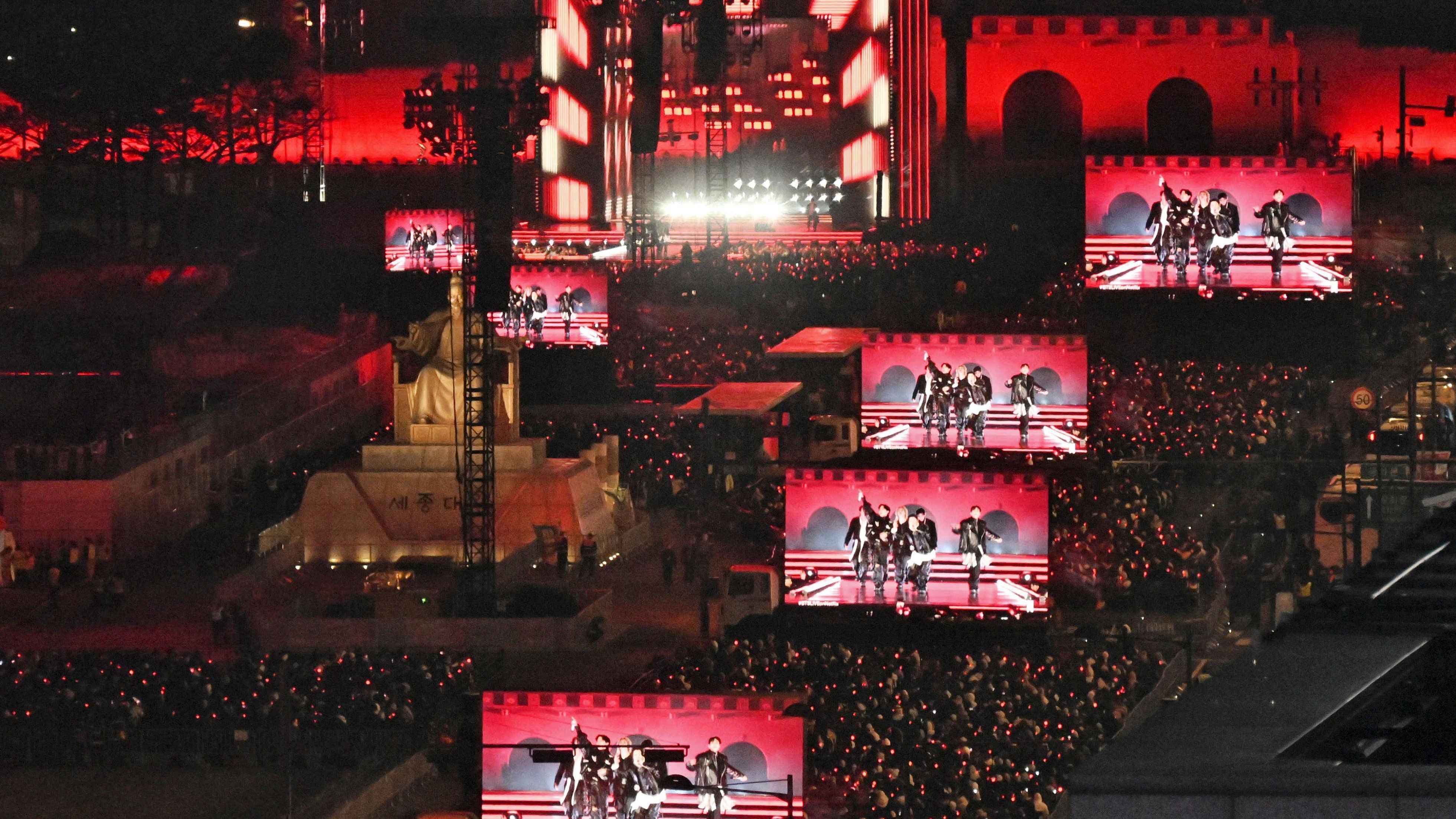 Fand am 21. März in Seoul statt: das Comeback-Konzert von BTS.