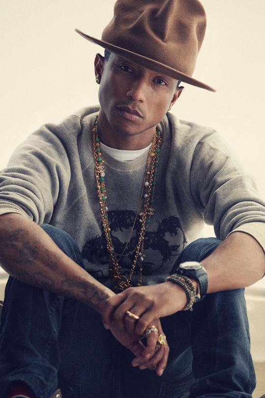 Stellt mit "Happy" den in den ersten neun Monaten 2014 im US-Markt am häufigsten verkauften Song: Pharrell Williams