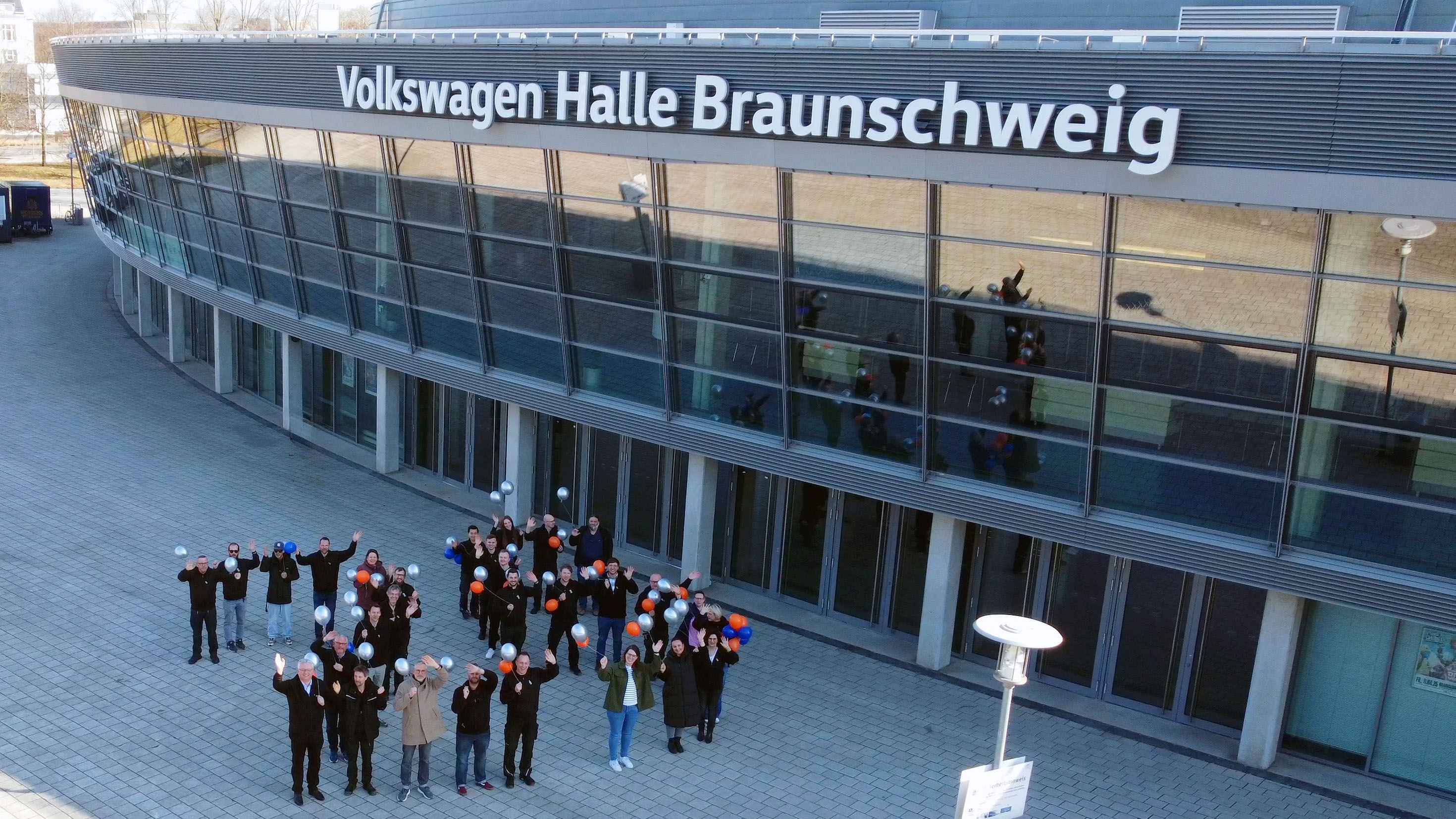 Begeht ihr 25-jähriges Jubiläum mit Aktionen: die Volkswagen Halle Braunschweig.