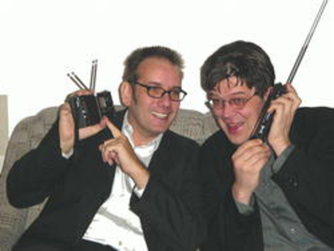 Haben eine Radio-Vision: Heiko Volkmer (l.) und Werner Jürgens