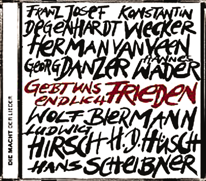 Diverse – Gebt uns endlich Frieden