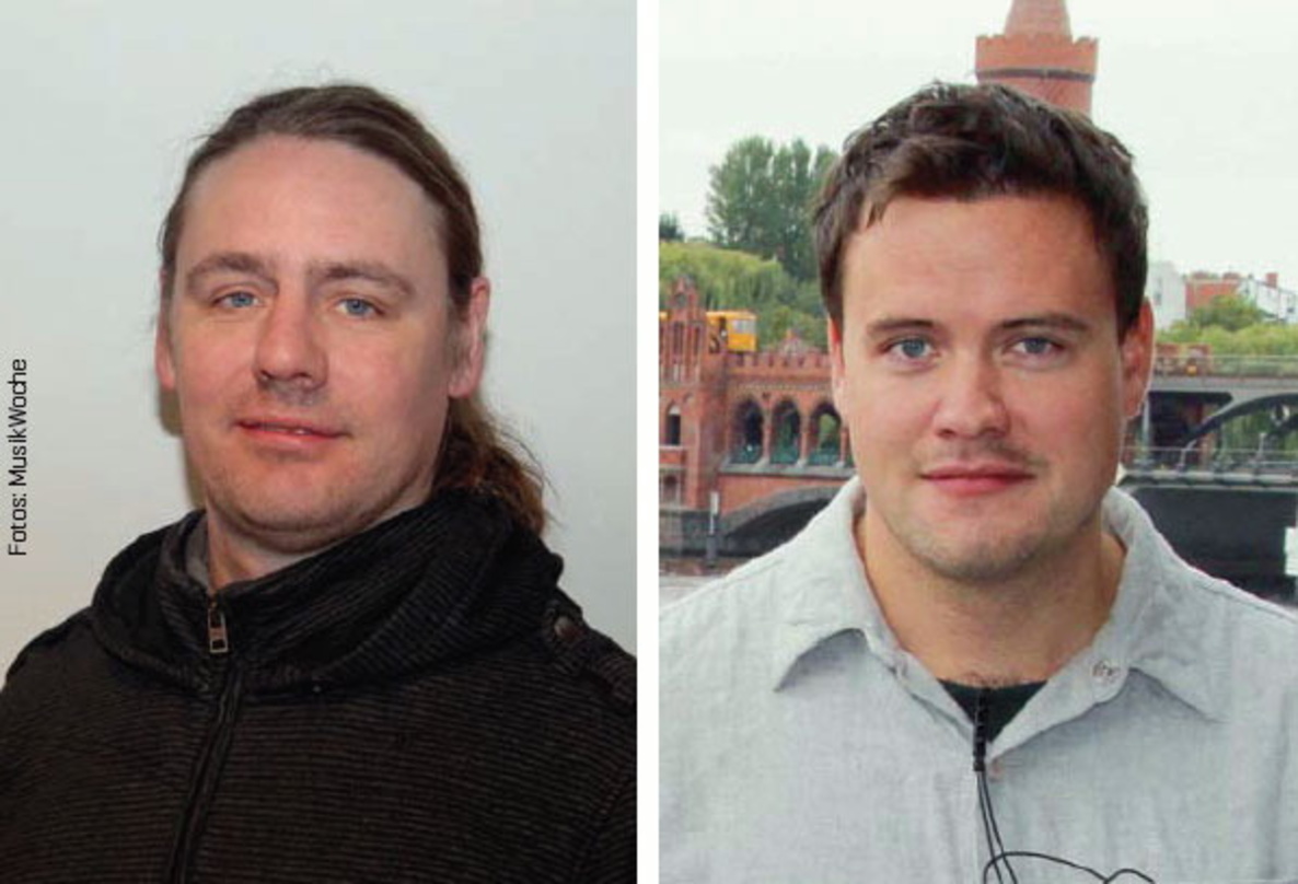 Haben ein Programm für deutsche by:Larm- Besucher organisiert: Erlend Mogård-Larsen (links) und Jonas Vebner
