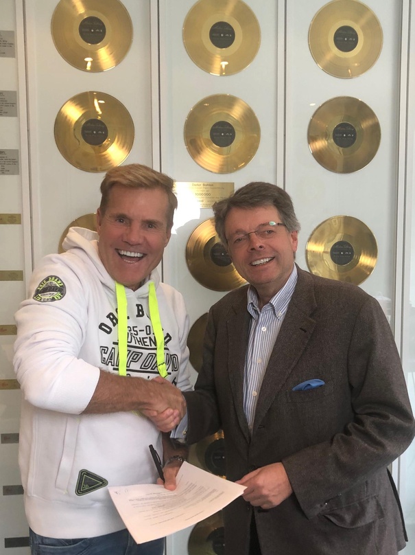 Arbeiten zusammen: Dieter Bohlen (links) und Peter Schwenkow (DEAG)