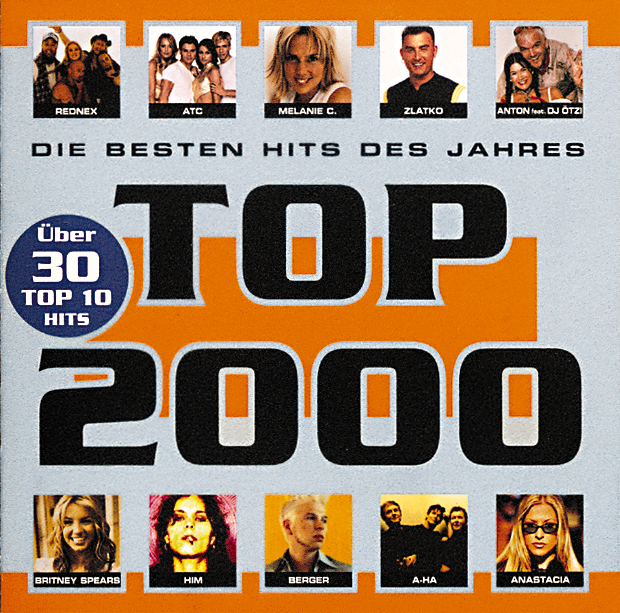 Diverse – Top 2000 - Die besten Hits des Jahres